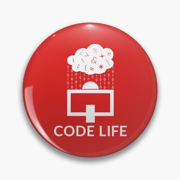Item preview, Code life funny design for coders designed and sold by ARTIZIT.