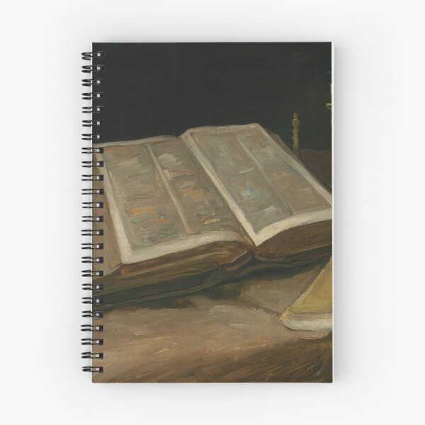 Item preview, Still Life with Bible (Stilleven met bijbel) by Van Gogh circa 1885 designed and sold by Forever-Collie.