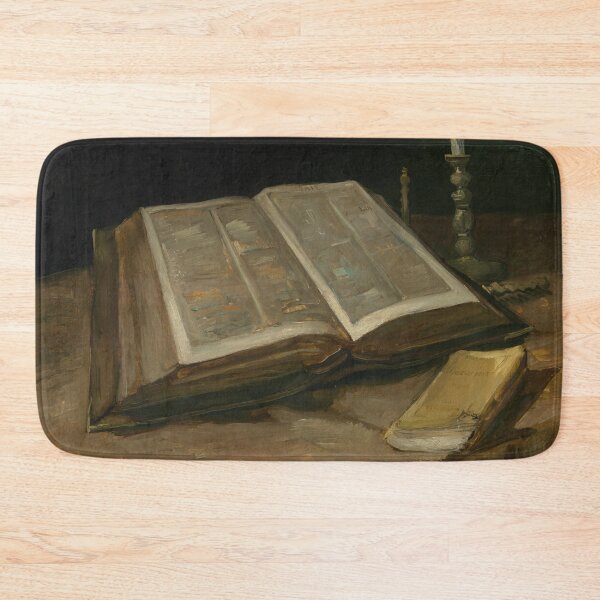 Item preview, Still Life with Bible (Stilleven met bijbel) by Van Gogh circa 1885 designed and sold by Forever-Collie.