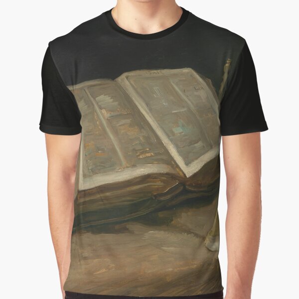Item preview, Still Life with Bible (Stilleven met bijbel) by Van Gogh circa 1885 designed and sold by Forever-Collie.