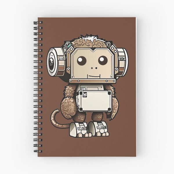 Item preview, Robot Monkey designed and sold by DeltaV-Art.