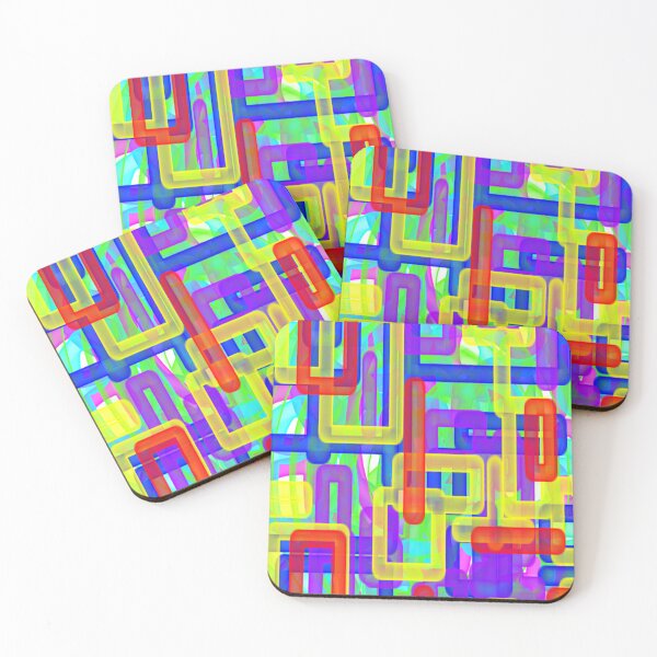 Item preview, Colorful square designed and sold by Tw1nsAIArt.