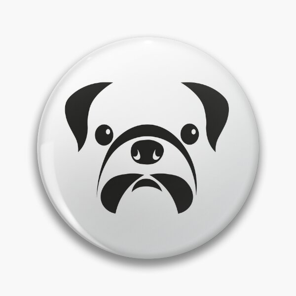 Item preview, black dog head designed and sold by andrew JOHNSEN.
