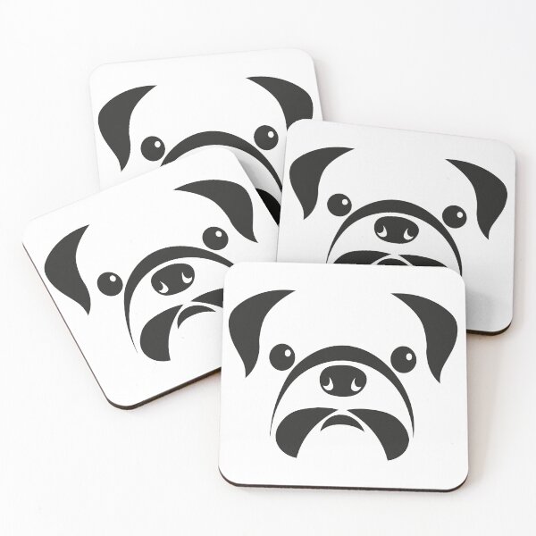 Item preview, black dog head designed and sold by andrew JOHNSEN.