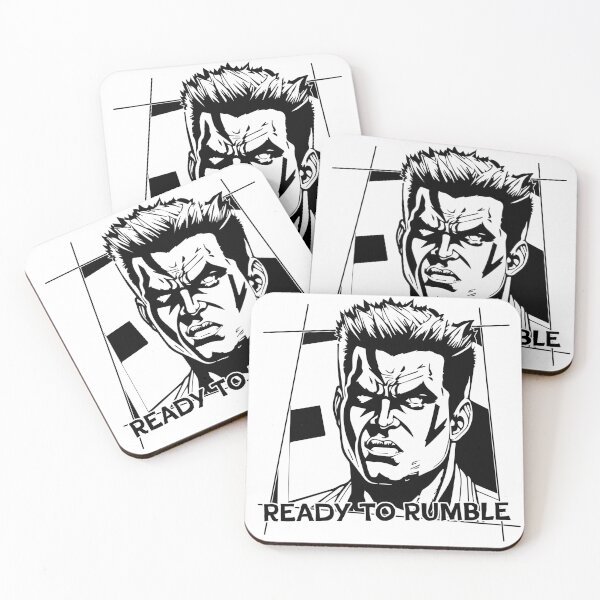 Item preview, Ready To Rumble Comic Strip Hero Tough Guy designed and sold by DCA-ComicArt.