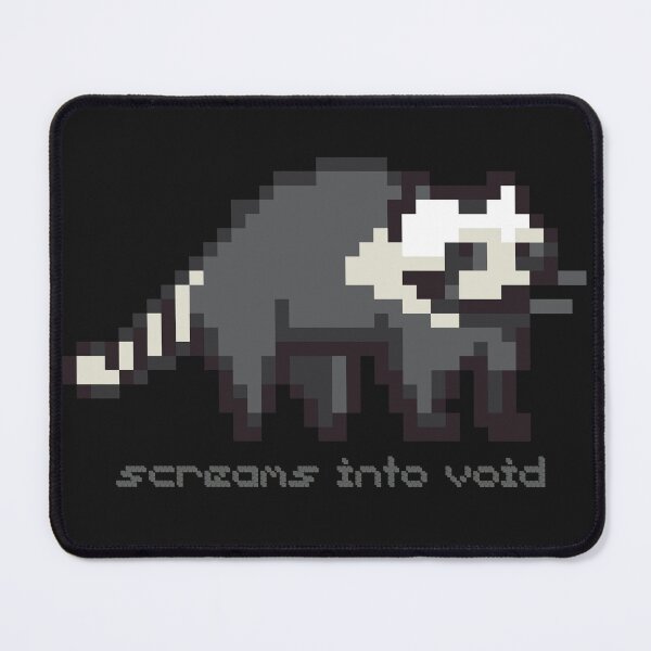 Item preview, Raccoon Screams Into Void designed and sold by Arcane Orchid.