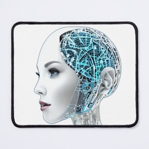 Item preview, Face of a Woman Artificial Intelligence 2 designed and sold by NokenaDesign.