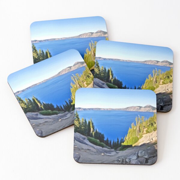 Item preview, Lago del cráter. designed and sold by MADCATsDA.