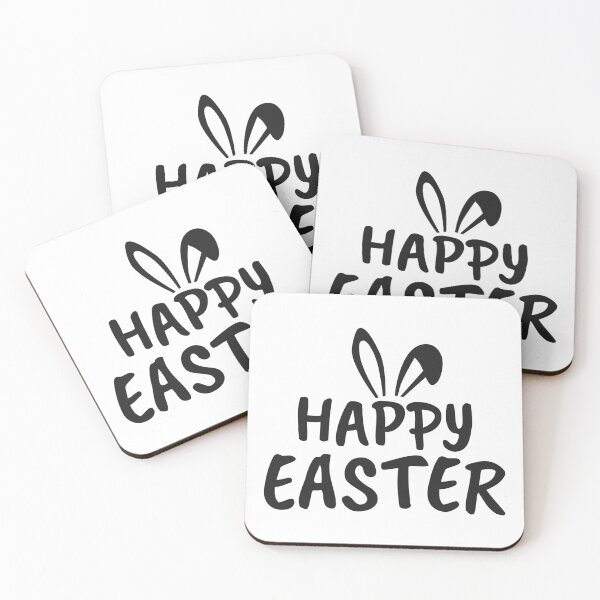 Item preview, Happy Easter quotes funny designs with Bunny ears designed and sold by GraphicDream.