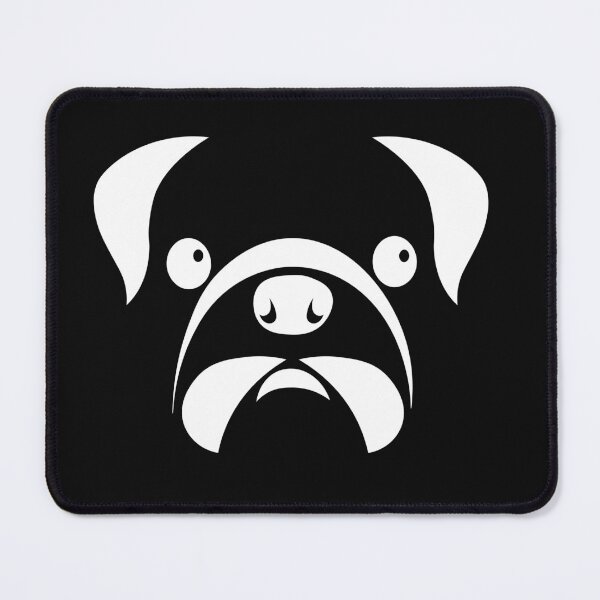 Item preview, white dog head designed and sold by andrew JOHNSEN.