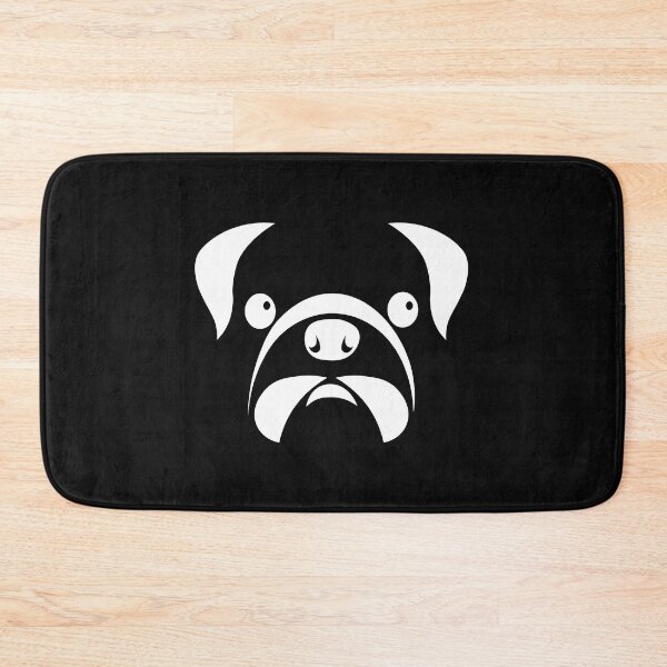Item preview, white dog head designed and sold by andrew JOHNSEN.