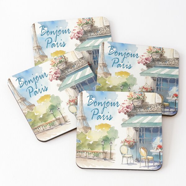 Item preview, Bonjour Paris designed and sold by Ramona-Gliga.