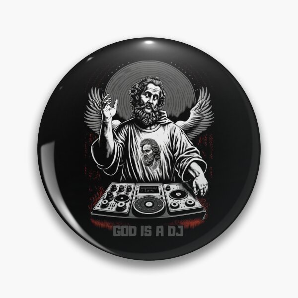 Item preview, God is a DJ designed and sold by brytfanna.
