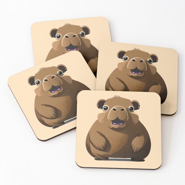 Item preview, Cute Capybaras designed and sold by AnimPet.