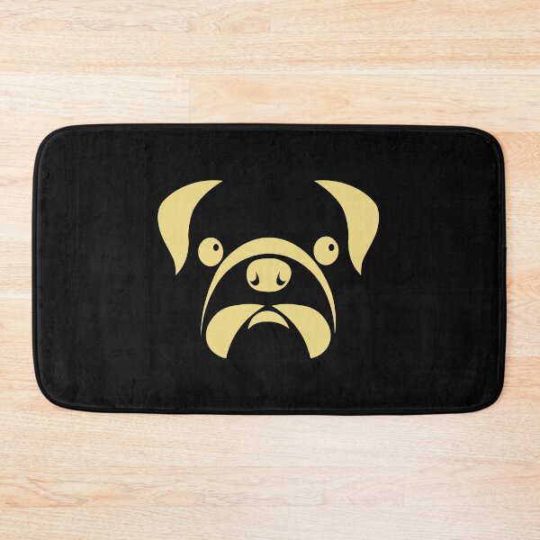 Item preview, golden dog head designed and sold by andrew JOHNSEN.