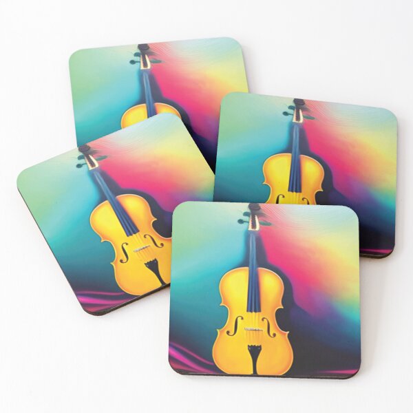 Item preview, Cello colorful background designed and sold by piesdesignart.