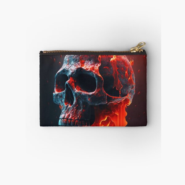 Item preview, Burning skull designed and sold by tejaspawar.