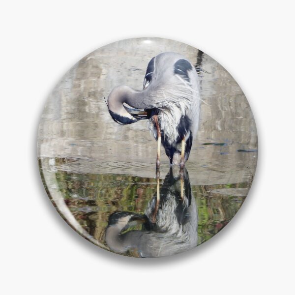 Item preview, Blue Heron Reflections designed and sold by PhotosBySusanne.