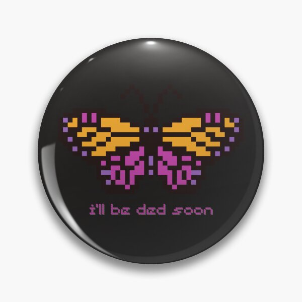 Item preview, Existential Butterfly Pixel Art designed and sold by Arcane Orchid.