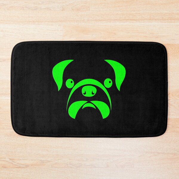 Item preview, green dog head designed and sold by andrew JOHNSEN.