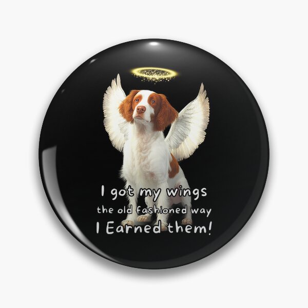 Item preview, Angel dogs - Brittany designed and sold by SteampunkMoai.