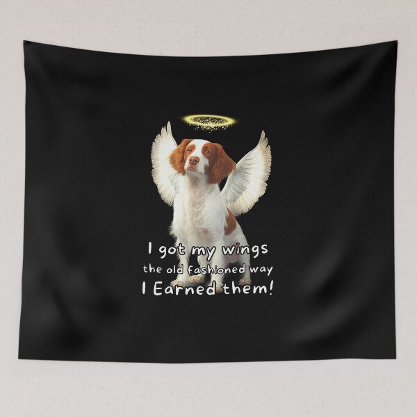 Item preview, Angel dogs - Brittany designed and sold by SteampunkMoai.