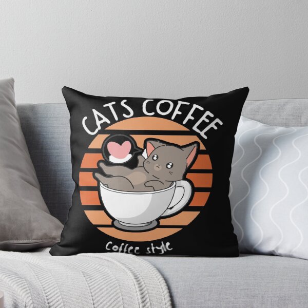 Item preview, Cats Coffee       designed and sold by BiblioFoxstore.