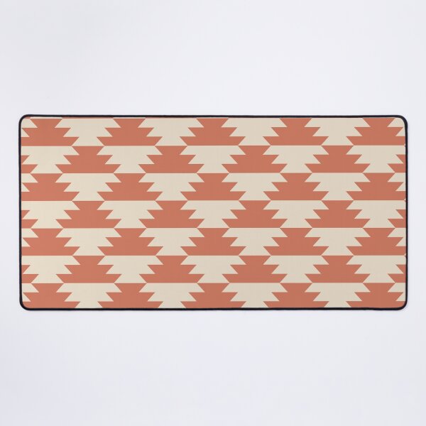Item preview, Simple geometric Aztec pattern - rust color designed and sold by BattaAnastasia.