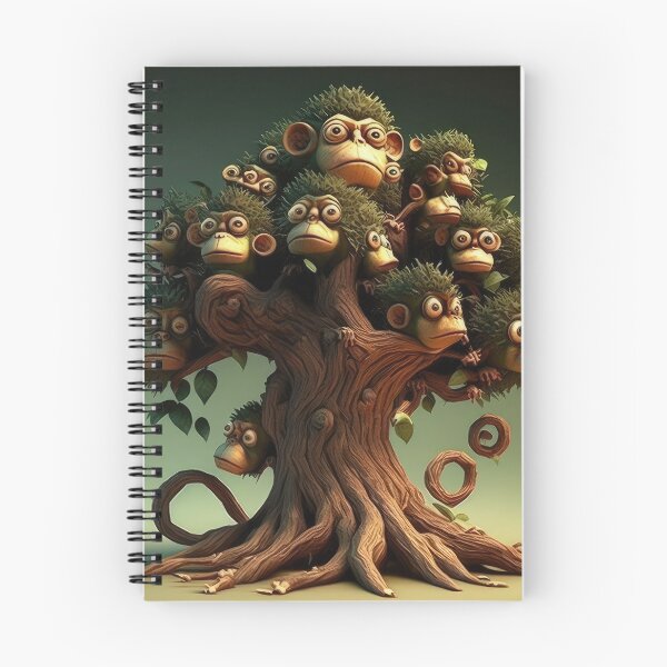 Item preview, Arbol de Monos Numero 3 designed and sold by YourSpoty.