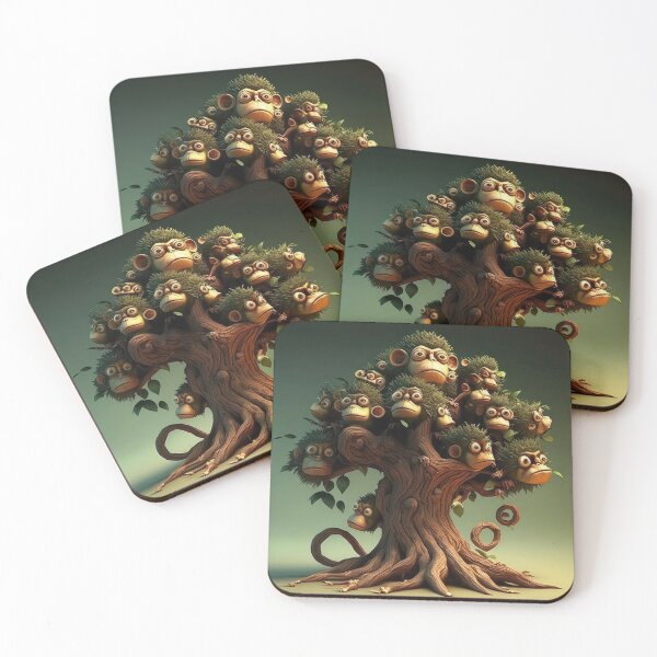 Item preview, Arbol de Monos Numero 3 designed and sold by YourSpoty.
