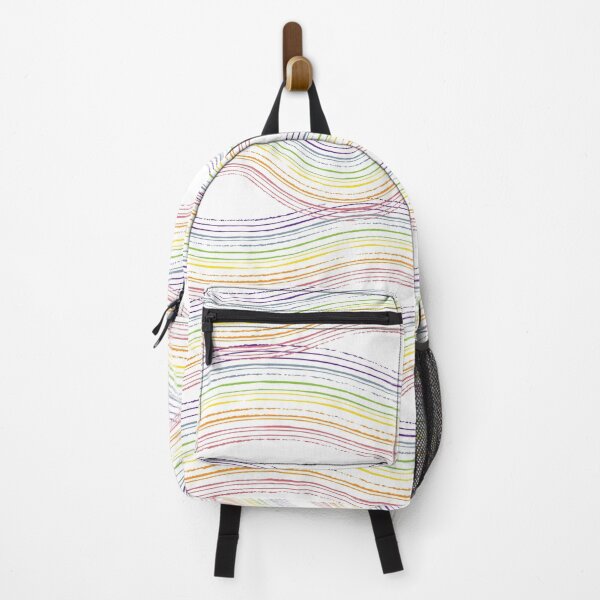 Item preview, Brushed Rainbow Waves designed and sold by PINCHTATTLE.