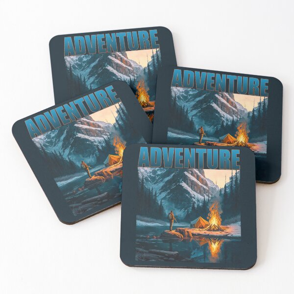 Item preview, Fire and Ice the Ultimate Camping Adventure designed and sold by ImageVortex.