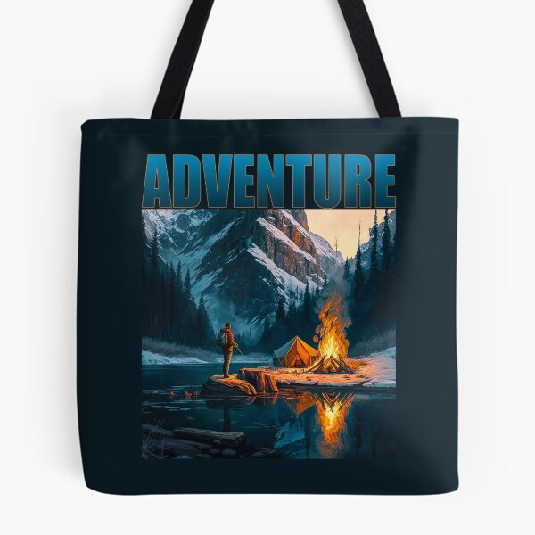 Item preview, Fire and Ice the Ultimate Camping Adventure designed and sold by ImageVortex.
