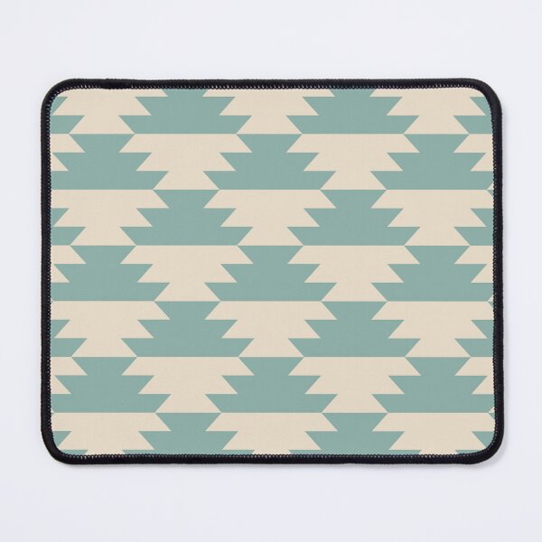 Item preview, Simple geometric Aztec pattern - turquoise designed and sold by BattaAnastasia.