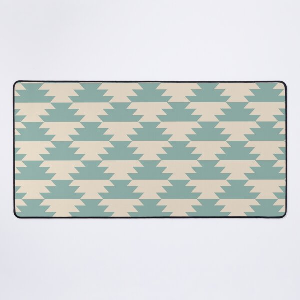 Item preview, Simple geometric Aztec pattern - turquoise designed and sold by BattaAnastasia.