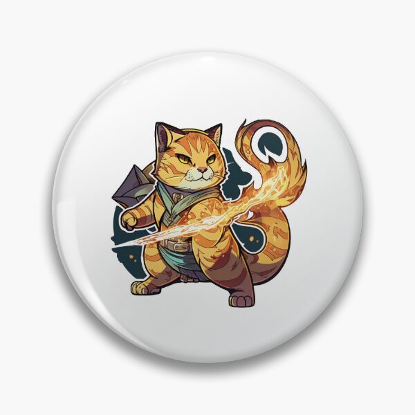 Item preview, Fire cat hero flame designed and sold by amtstickers.