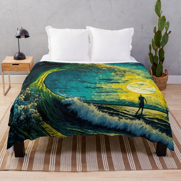 Item preview, Surfing in the moonlight designed and sold by KrisG-Art.