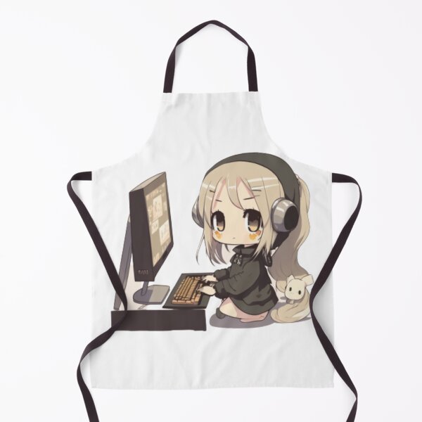Item preview, The tech-savvy girl melts my heart. designed and sold by EternalSpectrum.
