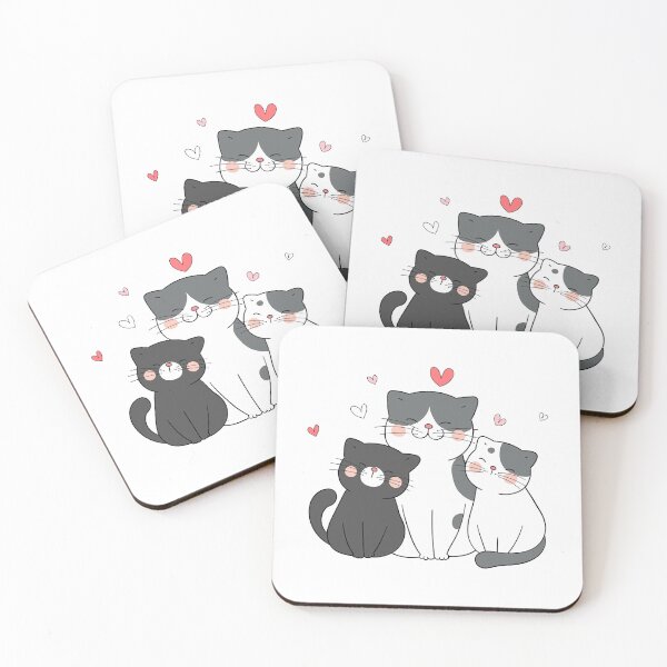Item preview, Cute Cats    designed and sold by BiblioFoxstore.