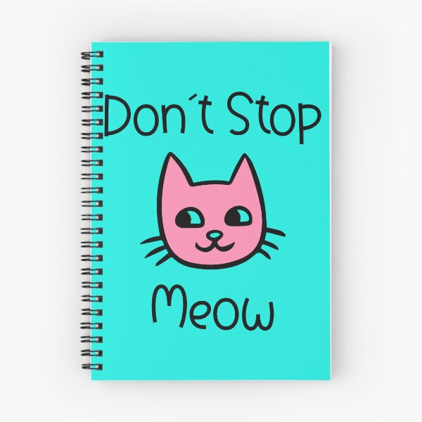 Item preview, Don´t Stop Meow Fitted Scoop designed and sold by BiblioFoxstore.
