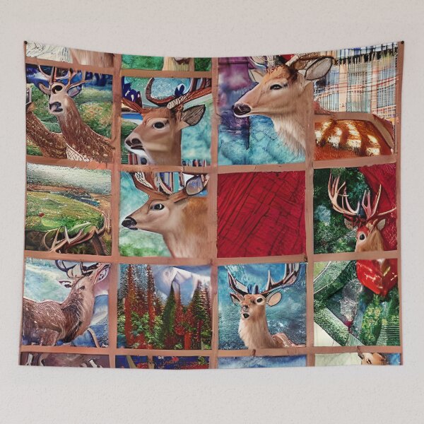 Item preview, Country Quilt Simulated Quilt Patches Pattern designed and sold by Sweet  Zoe Shop.