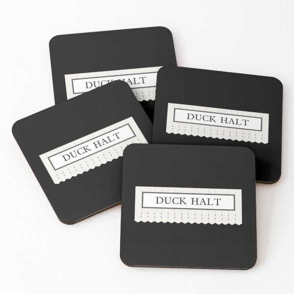 Item preview, Duck Halt designed and sold by BiblioFoxstore.