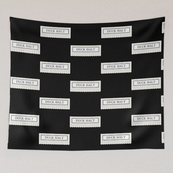 Item preview, Duck Halt designed and sold by BiblioFoxstore.