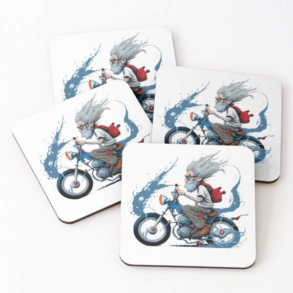 Item preview, Old biker designed and sold by Just66.