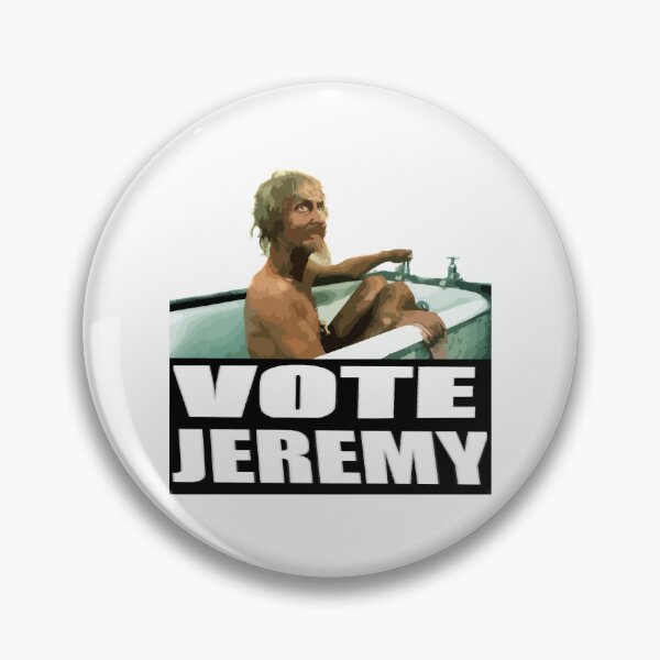 Item preview, VOTE JEREMY designed and sold by BiblioFoxstore.
