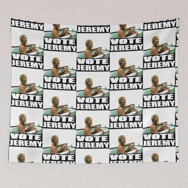 Item preview, VOTE JEREMY designed and sold by BiblioFoxstore.