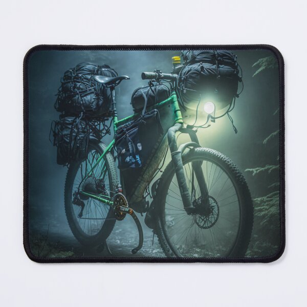 Item preview, Bike Packing Full Moon light Essential T-Shirt  designed and sold by BIKE PACKING.