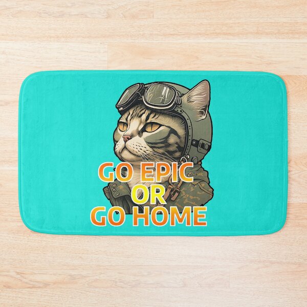 Item preview, Epic cat, aviator designed and sold by BiblioFoxstore.