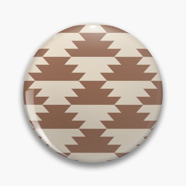 Item preview, Simple geometric Aztec pattern - brown designed and sold by BattaAnastasia.