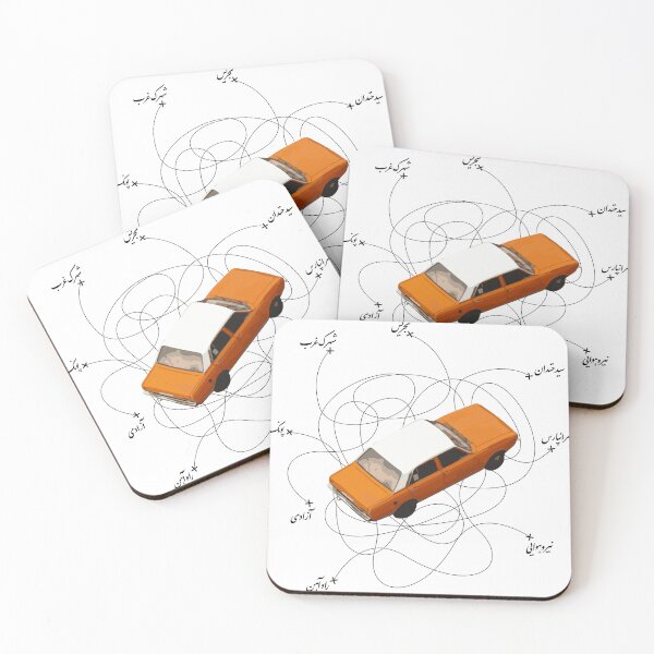 Item preview, Orange Peykan Taxi  designed and sold by adrianni87.